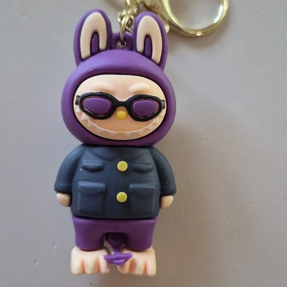 NWOT Labubu Keychain/bag Charm 💜 - Picture 2 of 3